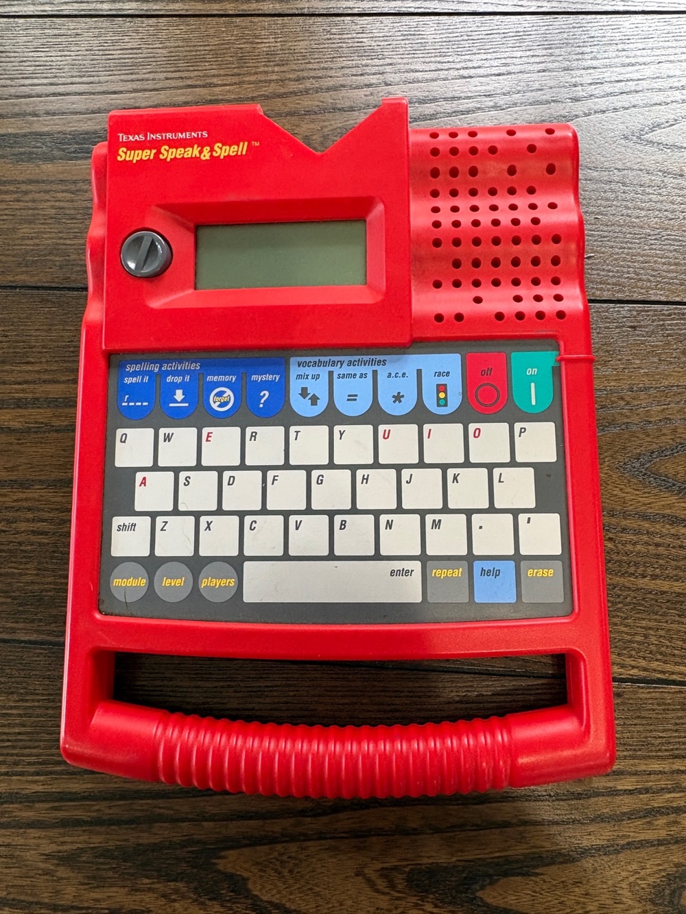 Vintage 1990’s Texas Instruments Speak & Spell Style Learning Console
